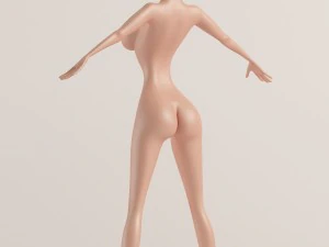 the girl similar to mandy 3D Model