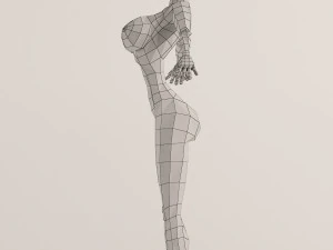 the girl similar to mandy 3D Model