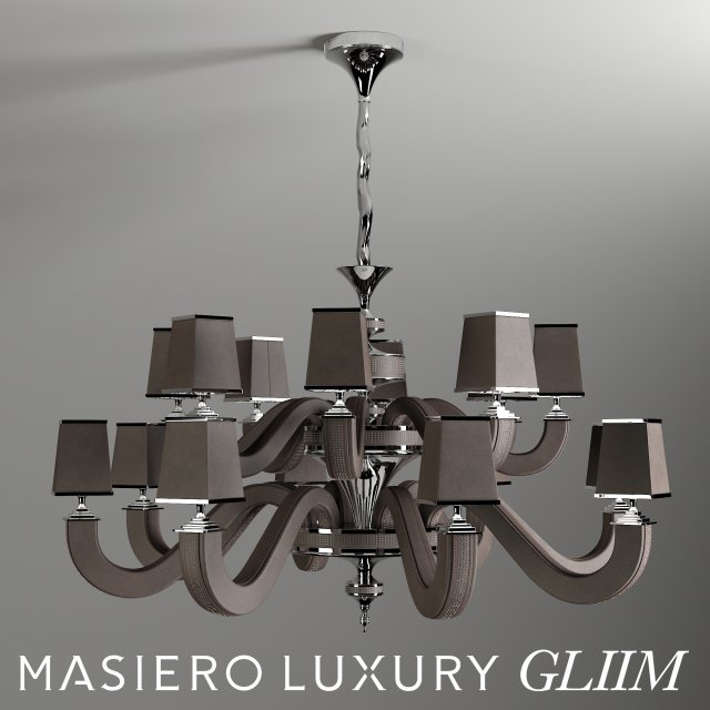 masiero luxury gliim Modello 3D .c4d .max .obj .3ds .fbx .stl .blend 