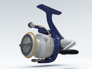 spinning reels 3D मॉडल