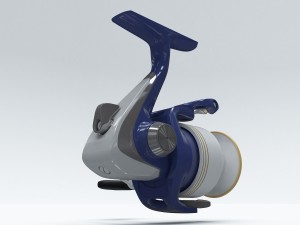 spinning reels 3D 模型