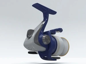 spinning reels 3D Model
