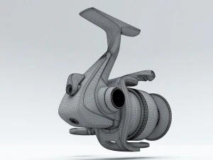spinning reels 3D Model