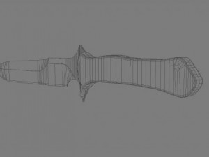 hunting knife 3D Model