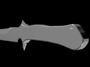 hunting knife 3D Model