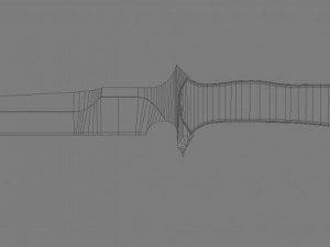hunting knife 3D Model