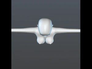 female character basic 3D Model