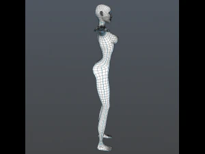 female character basic 3D Model