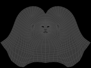 male head Modèle 3D