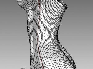 simple tube dress Modelo 3D