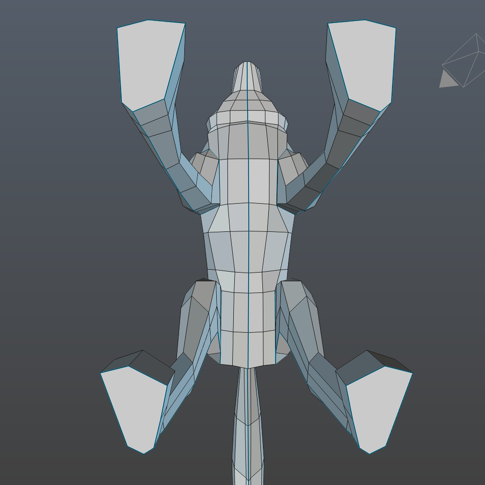 Low poly wolf 3D Model in Wildlife 3DExport