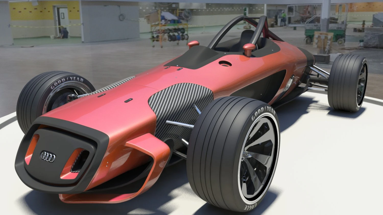 audi car union 2017 3D Model .c4d .max .obj .3ds .fbx .stl .blend 