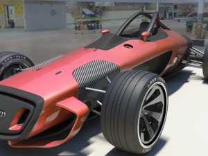 audi car union 2017 3D Model
