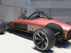 audi car union 2017 3D 모델