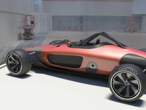 audi car union 2017 3D Model