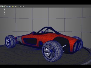 audi car union 2017 3D 모델