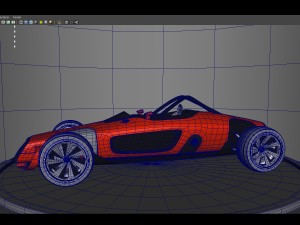 audi car union 2017 3D 모델