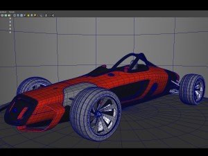 audi car union 2017 3D 모델