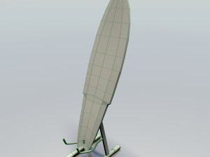 surfboard Modèle 3D