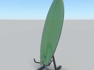 surfboard v02 3D Model