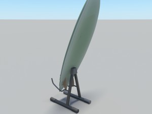 surfboard v02 3D 모델