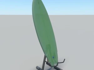prancha de surf v02 Modelo 3D
