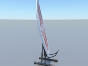 surfboard v3 3D Model