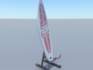 surfboard v3 3D 모델