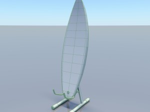 surfboard v3 3D 모델