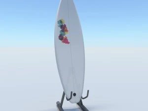 дошка для серфінгу v3 3D Модель