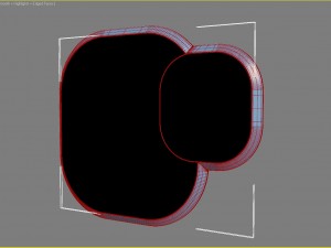 fiam italia alter ego mirror 3D-Modell