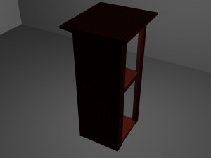 curio cabinet 3D Model