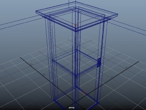 curio cabinet 3D Model