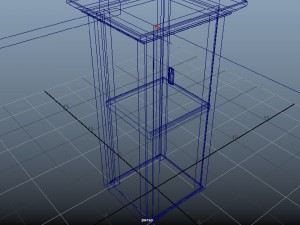 curio cabinet 3D Model