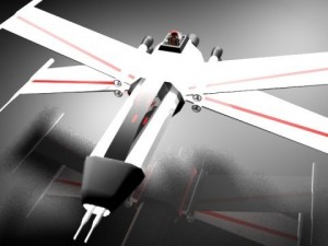 star wars x-wing 3D Model