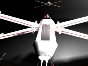 star wars x-wing Modelo 3D