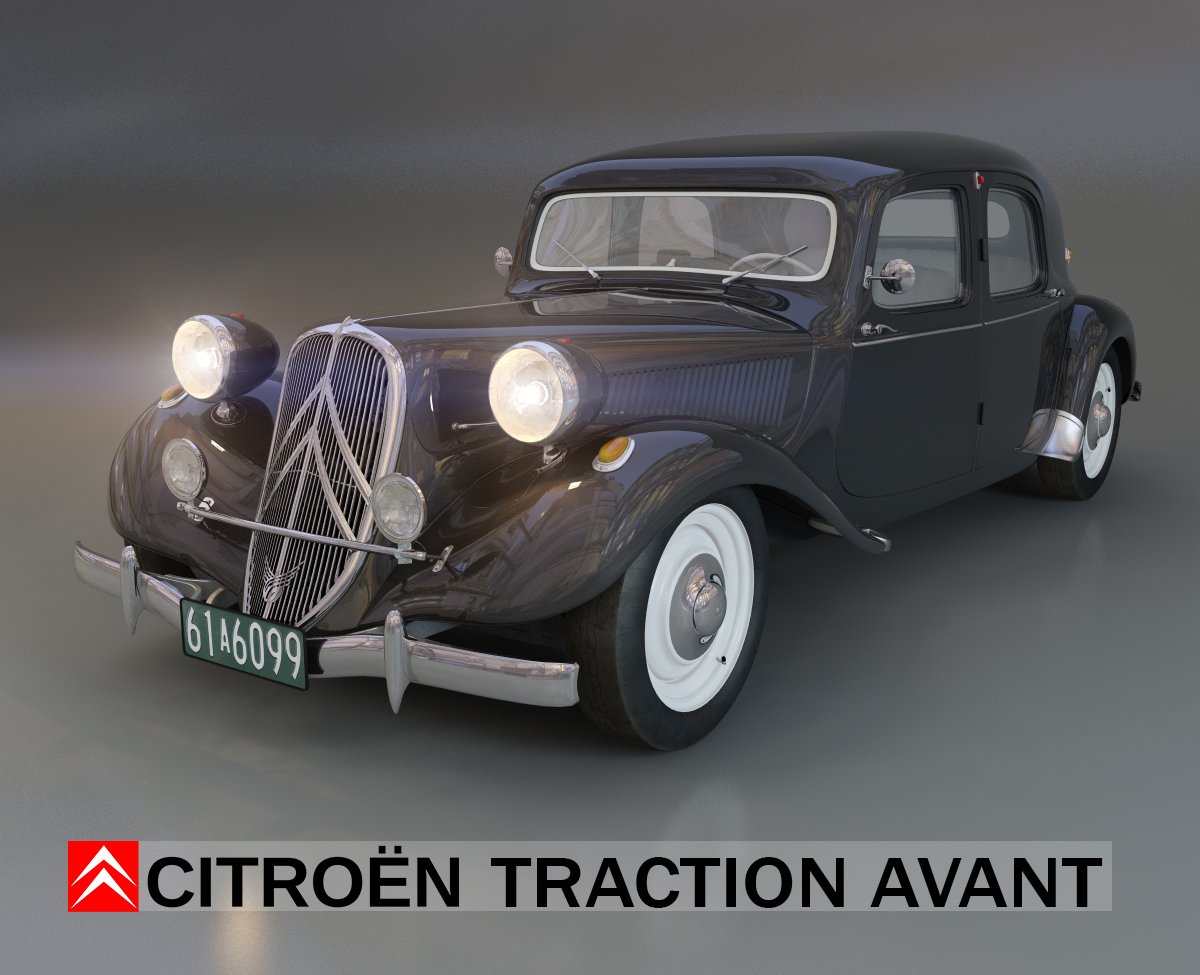 Citroën 11 CV - Maquetas De Coches 