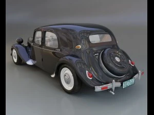 citroen tra&ccedil;&atilde;o avant Modelo 3D