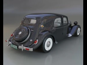 citroen tra&ccedil;&atilde;o avant Modelo 3D