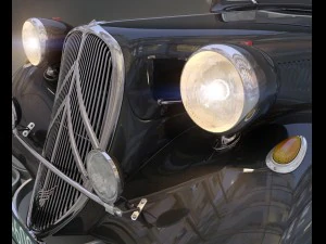 citroen tra&ccedil;&atilde;o avant Modelo 3D