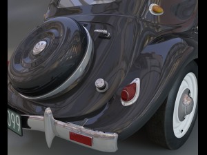 citroen traction avant 3D Model
