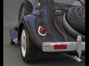 citroen traction avant 3D Model