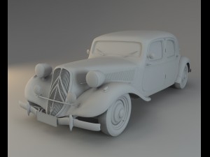 citroen traction avant 3D Model