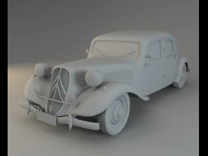 citroen tra&ccedil;&atilde;o avant Modelo 3D
