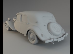 citroen traction avant 3D Model
