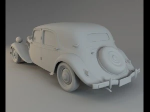 citroen tra&ccedil;&atilde;o avant Modelo 3D