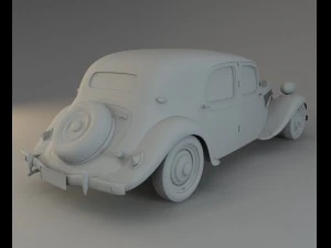 citroen tra&ccedil;&atilde;o avant Modelo 3D