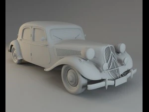 citroen tra&ccedil;&atilde;o avant Modelo 3D