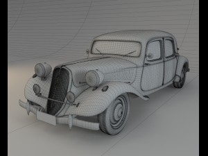 citroen traction avant 3D Model