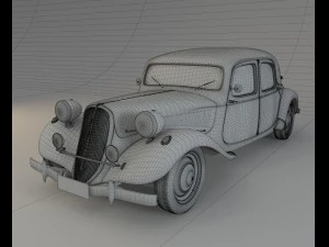 citroen tra&ccedil;&atilde;o avant Modelo 3D
